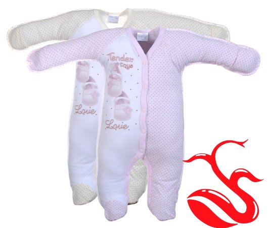 Комбинезон для девочек Garden Baby розовый, молочный Комбинезон для девочек Garden Baby розовый, молочный