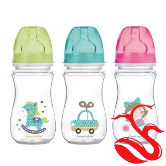 Бутылочка Canpol Babies антиколиковая с широким горлышком 240 мл Бутылочка Canpol Babies антиколиковая с широким горлышком 240 мл