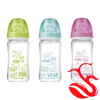 Бутылочка Canpol Babies антиколиковая стеклянная с широким горлышком 240 мл Бутылочка Canpol Babies антиколиковая стеклянная с широким горлышком 240 мл
