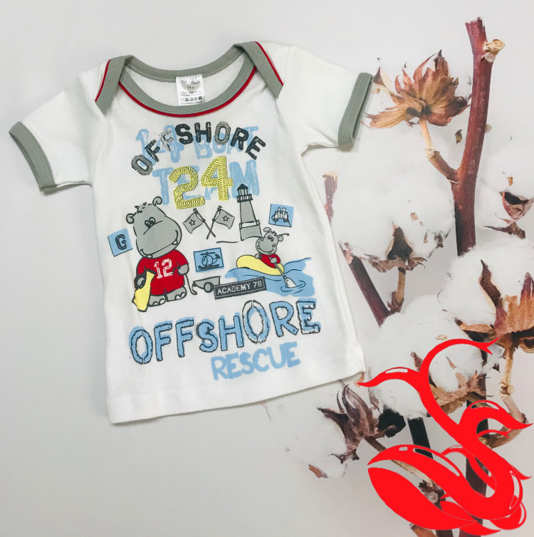 ФУТБОЛКА ДЛЯ МАЛЬЧИКА GARDEN BABY.  