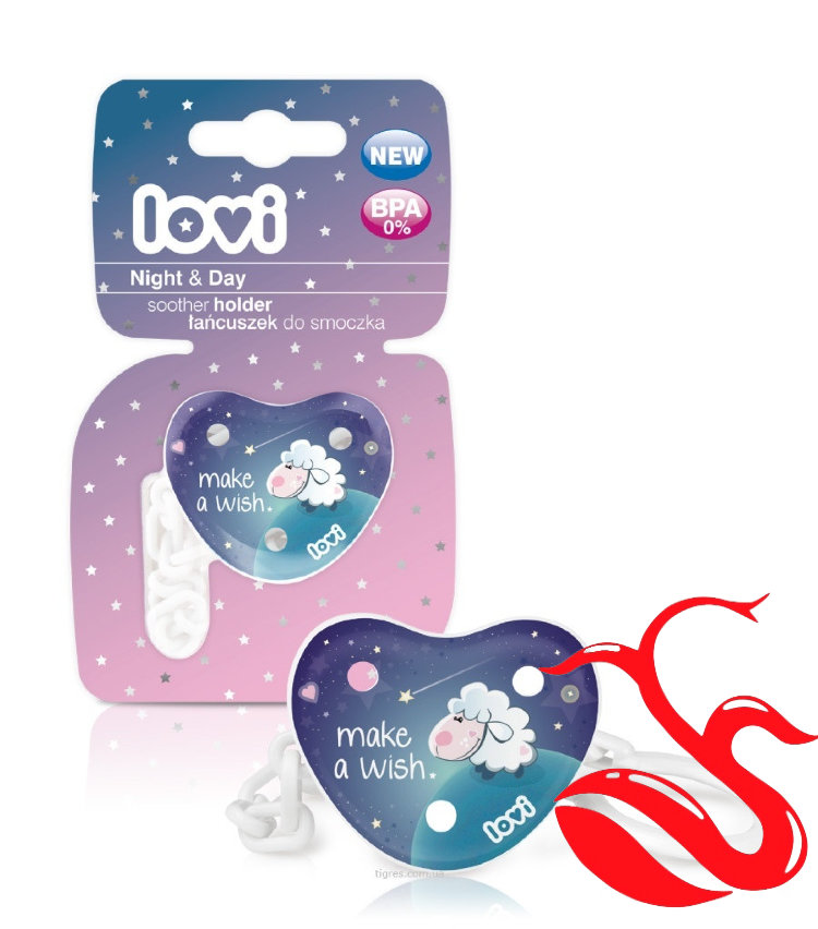 Держатель для пустышки LOVI Night&Day