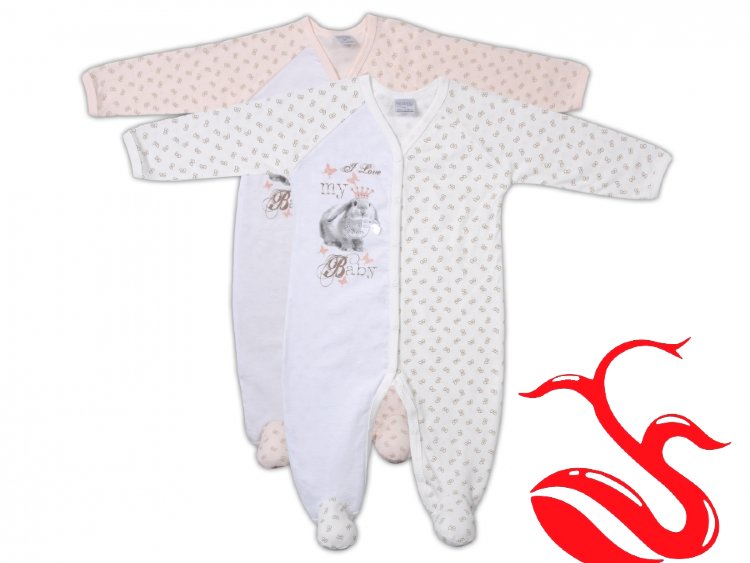 Комбинезон для девочек Garden Baby молочный