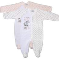 Комбинезон для девочек Garden Baby молочный - Комбинезон для девочек Garden Baby молочный